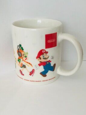 Nintendo Super Mario Character Mug Link Yoshi Splatoon Ceramic